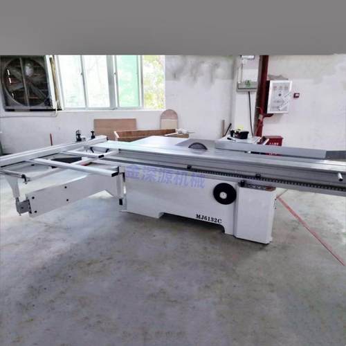 金深源木工精密推台锯裁板锯45度木工台锯马氏款电动升降裁板锯