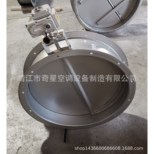 供应圆形风管钢制蝶阀  电动蝶阀阀体 手轮式蝶阀 风管调节阀
