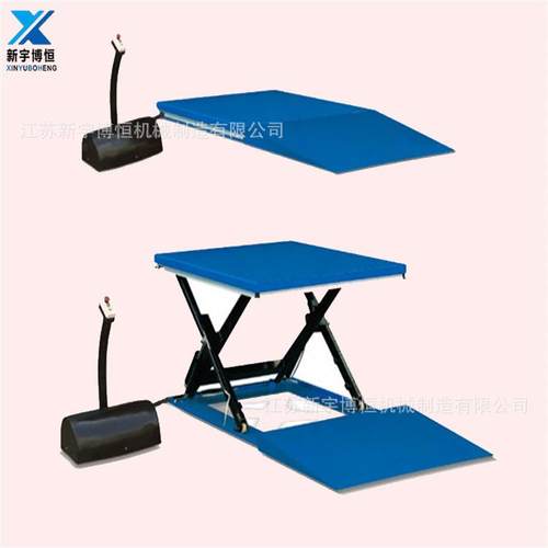 卖HY1005型电动低放型升降机 剪叉式液压升降台 电动堆高机