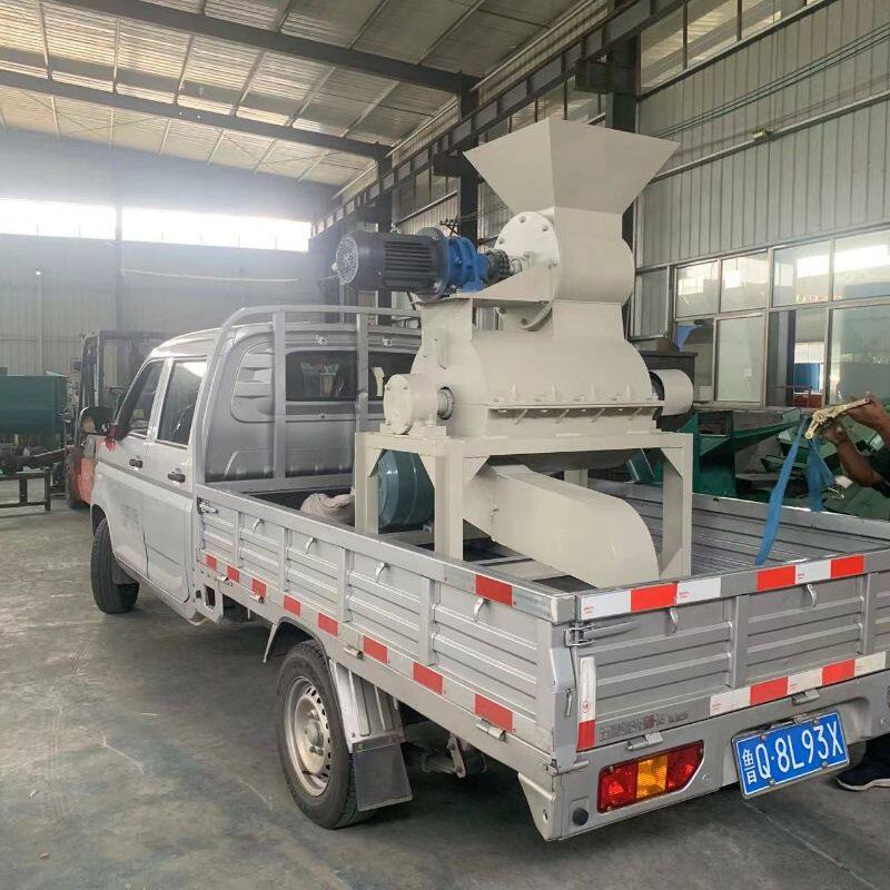 松针土腐植土粉碎机 家禽畜牧有机肥粉碎机 中药渣湿酒糟细粉机