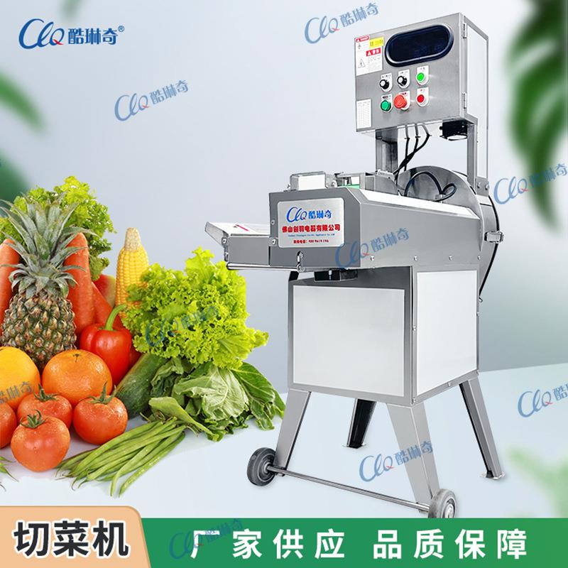 tW多功能单头切菜机 芹菜切断机土豆切圆片机茄子切片机切菜丝机