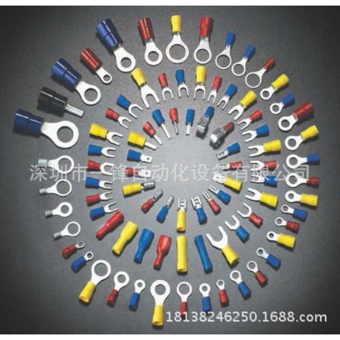低价促销静音端子机 压接机 地环 圆环插簧配端子模具 端子刀片
