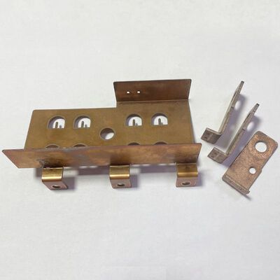 昆山金吉港高分子扩散焊机导片焊接设备新能源铜导片焊接样品