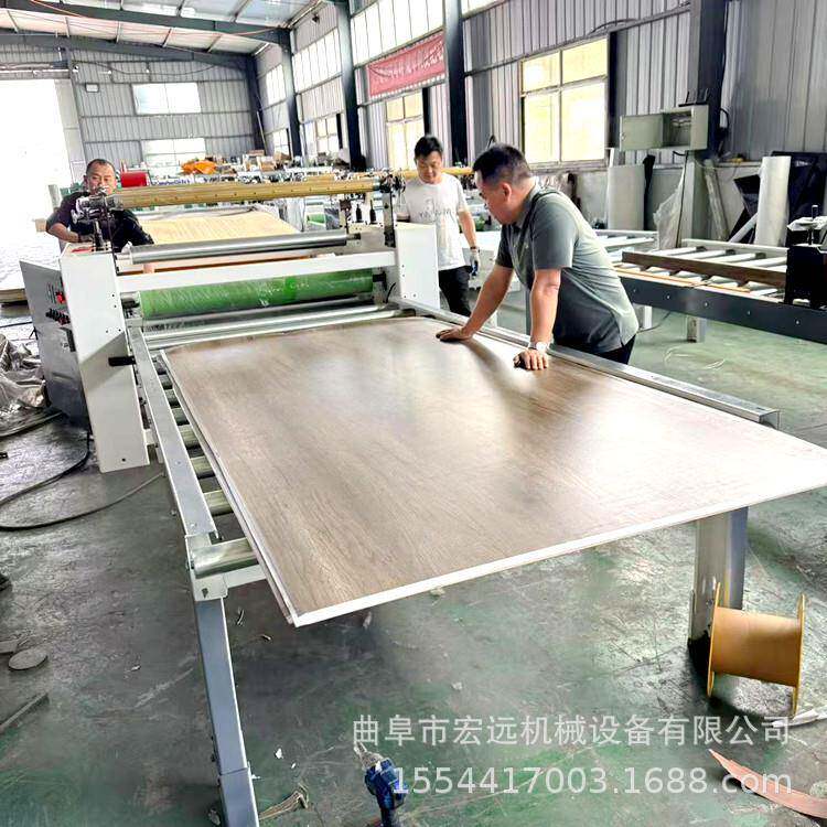 软包EPE发泡棉珍珠棉板皮革贴合机 pvc膜复合彩虹膜卷对卷覆膜机
