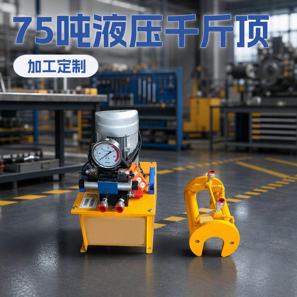 75吨液压千斤顶RC卧式单动式矿用液压支架配套设备神东工矿TRSM30