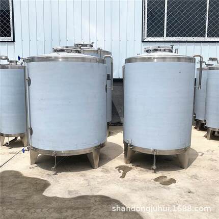 不锈钢储存罐 菜籽油毛油沉淀罐 食品级花生油储油容器