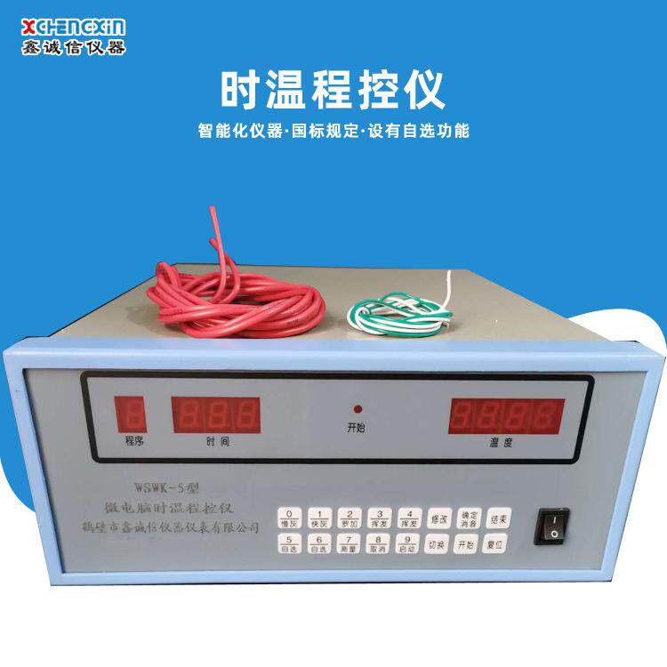 WSWK-5型微电脑时温程控仪 智能化控温仪器 自动完成加热控制直供