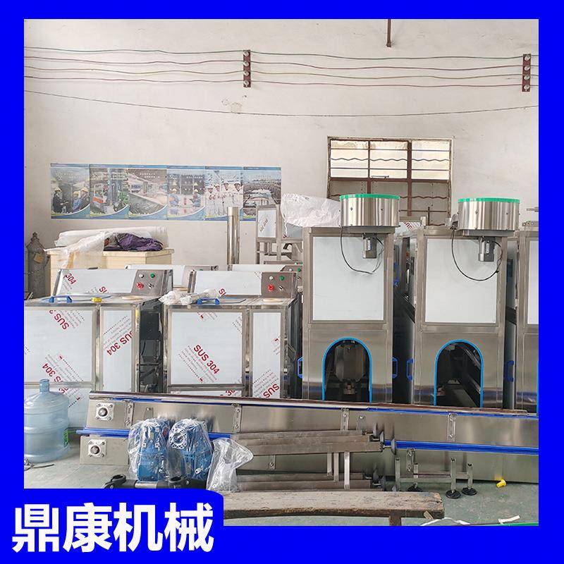 拔盖双洗桶机高压内冲洗机单桶双桶可定做全自动桶装水拔盖刷桶机