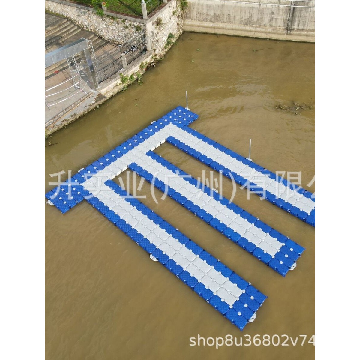 水上平台厂家 海上冲浪浮桥搭建 皮划艇龙舟赛浆板比赛浮筒出租