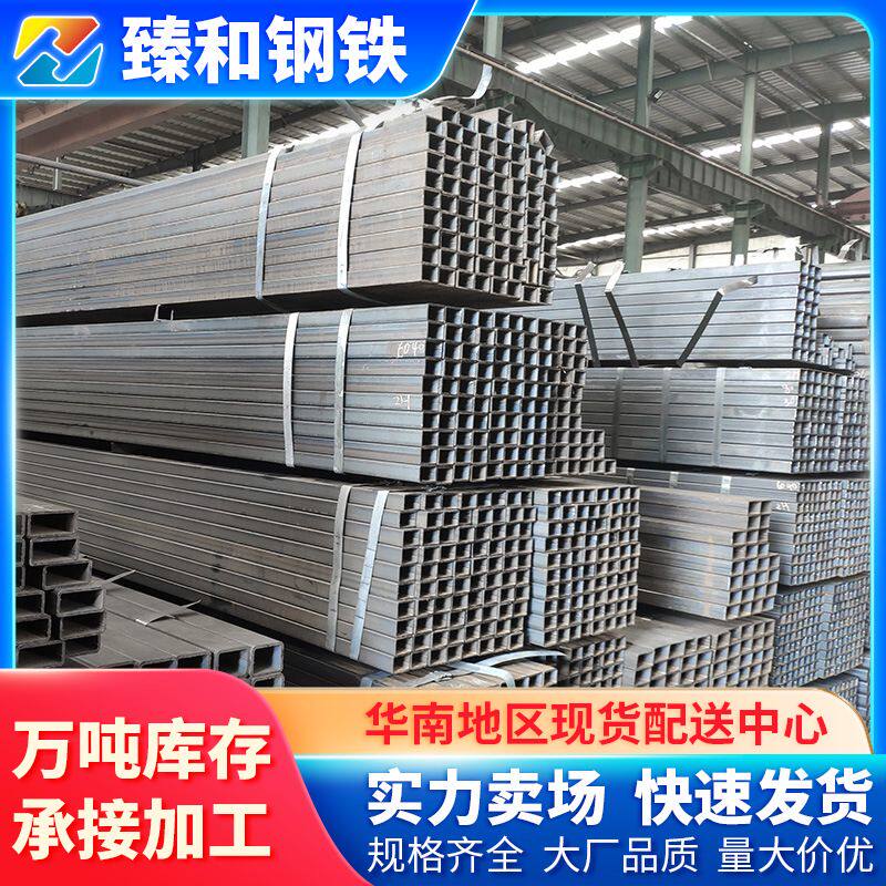 中山供应镀锌方管建筑机械制造用方形钢管大口径无缝方管量大从优