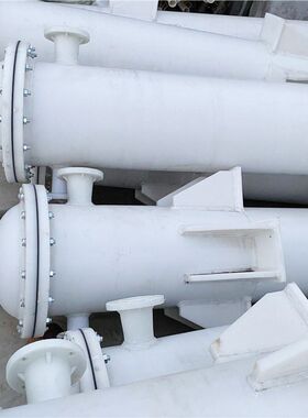 厂家加工聚丙烯换热器pp石墨改性列管式塑料冷凝器PP换热器冷凝器