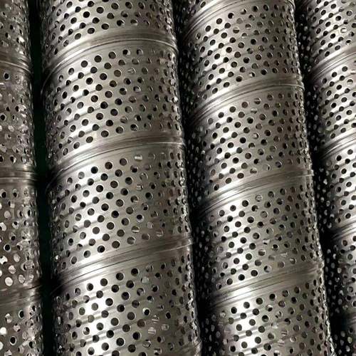烛式滤芯螺旋冲孔骨架过滤网梅花滤芯骨架冲孔筛管
