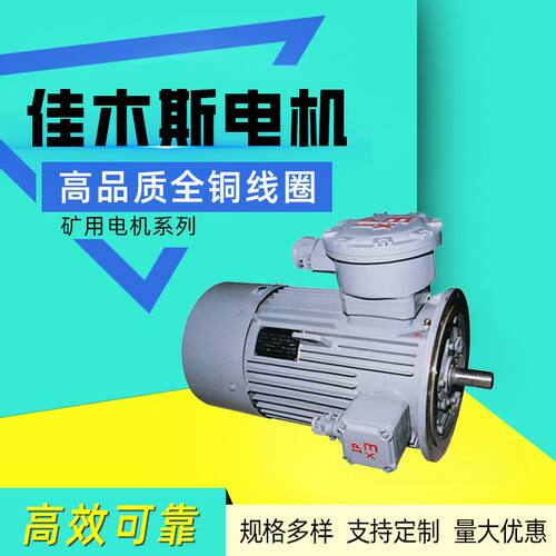 佳 木斯电机YBUD系列掘进机用双速隔爆型三相异步电动机厂家直供