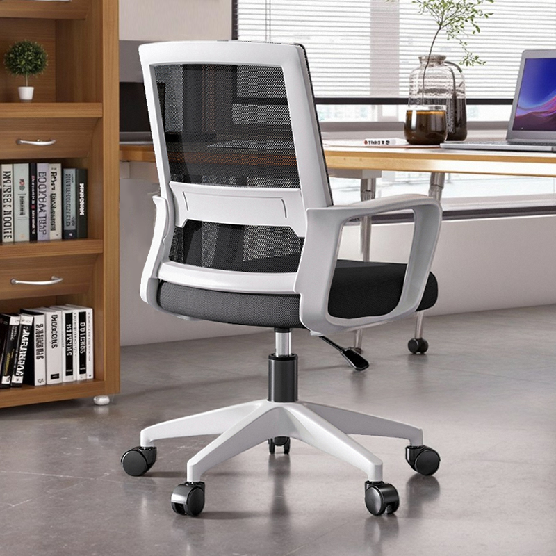 电脑椅子办公椅舒适久坐家用办公室职员会议工位座椅靠背升降转椅
