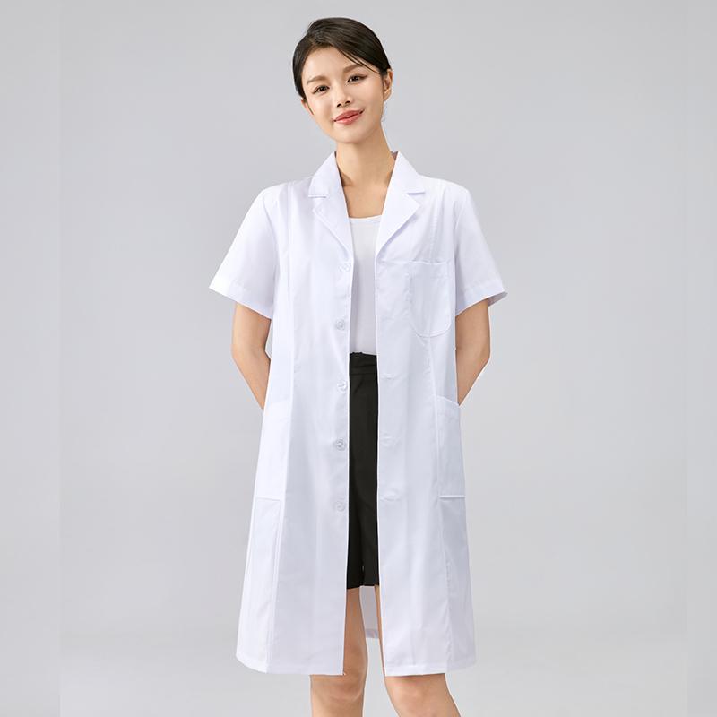 女款夏季短袖薄款医生服