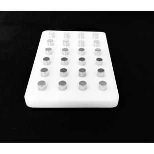 铝合金磁分选架 96孔板磁力架 磁架 磁分离架 生物磁珠实验磁力架