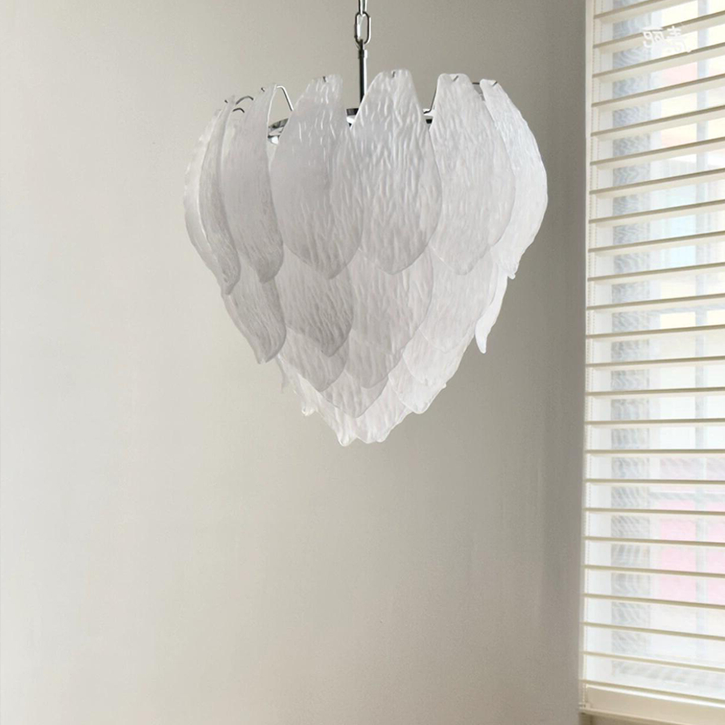 法式中古郁金香玻璃吊灯