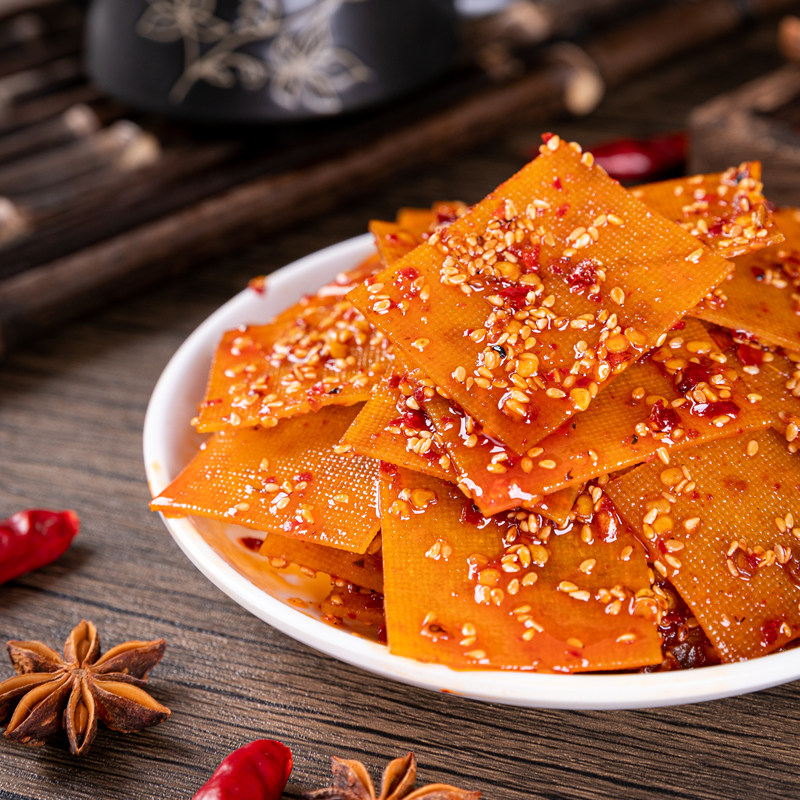 田良君香卤百页叶湖南特产平江豆腐香干解馋办公室休闲零食249g