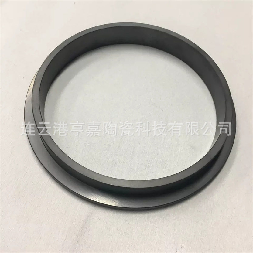 耐高温 无压烧结碳化硅陶瓷密封圈 SSIC碳化硅机械密封陶瓷环