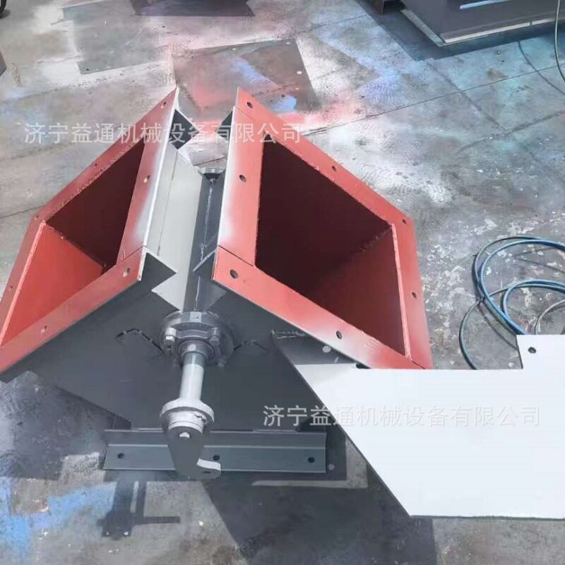 三通分料器气动换向卸料阀Y型电动下料卜型电液动溜子手动分料阀