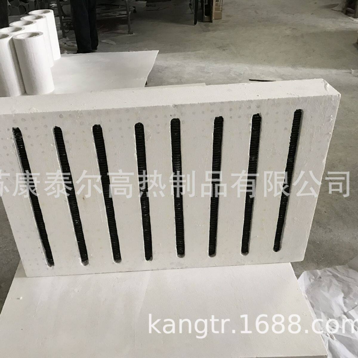烘干炉用陶瓷纤维加热器 1425℃管道陶瓷纤维炉膛 陶瓷纤维加热板