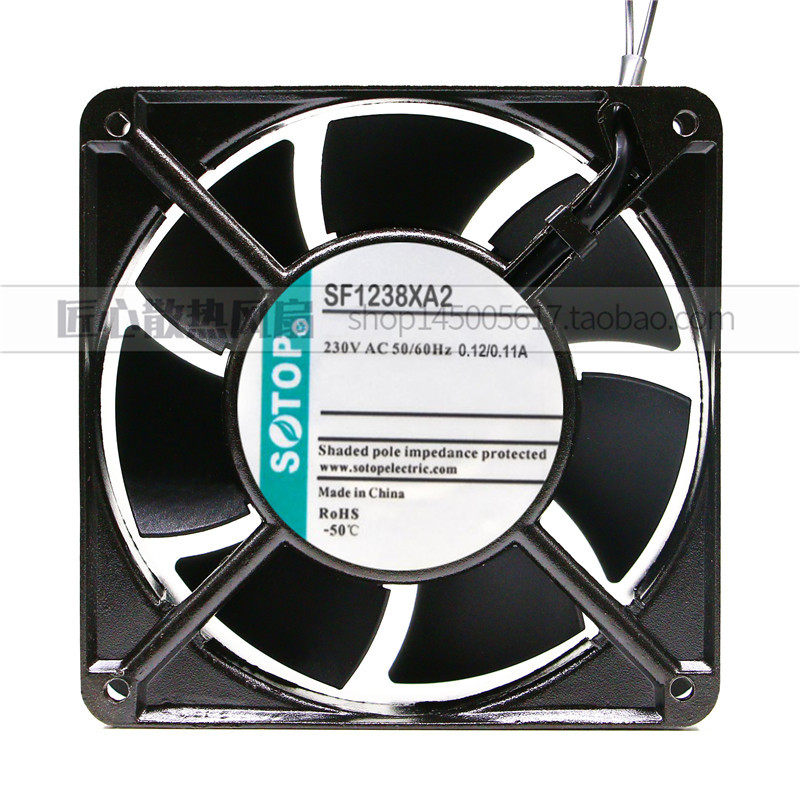 SOTOP SF1238XA2 XA1 230V 0.12/0.11A 12CM 小型机柜轴流风机