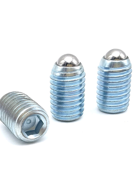 经济型内六角孔型球头柱塞 ZAC01镀锌弹弓定位珠 BPU3/4/5/6-M20