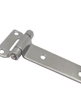 304不锈钢T型长板型铰链 HFG10-59/HFG10-59A 重型设备柜门合页