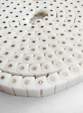 CHEEH/VMS01工程塑料pom链条CHEEC40W/CHEED  RS40P传动CHEE60/02