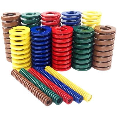 色矩形极重负荷模具弹簧T-SWB14外径内径7棕 SWB非标长度订做YSWB