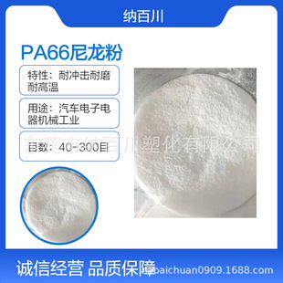 PA66粉 80目-300目喷涂级 涂覆级双6细粉 纯尼龙树脂粉 聚酰胺66