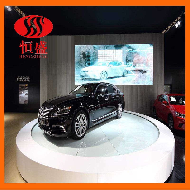 厂家现货汽车旋转台摄影旋转台电动旋转台圆形旋转台车展旋转车台