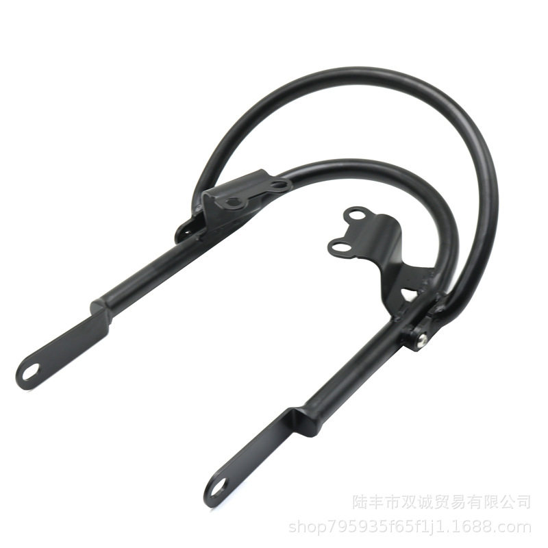 适用凯旋T100T120StreetTwin街双改装后扶手后货架后尾翼弓