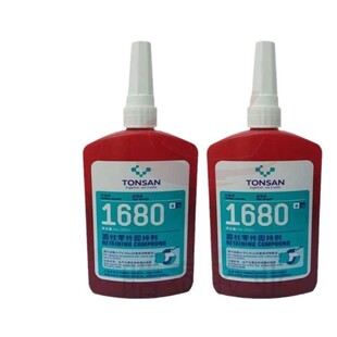 可赛新1680 圆柱零件固持剂 强度高 套管齿轮转子固持胶水 250ML
