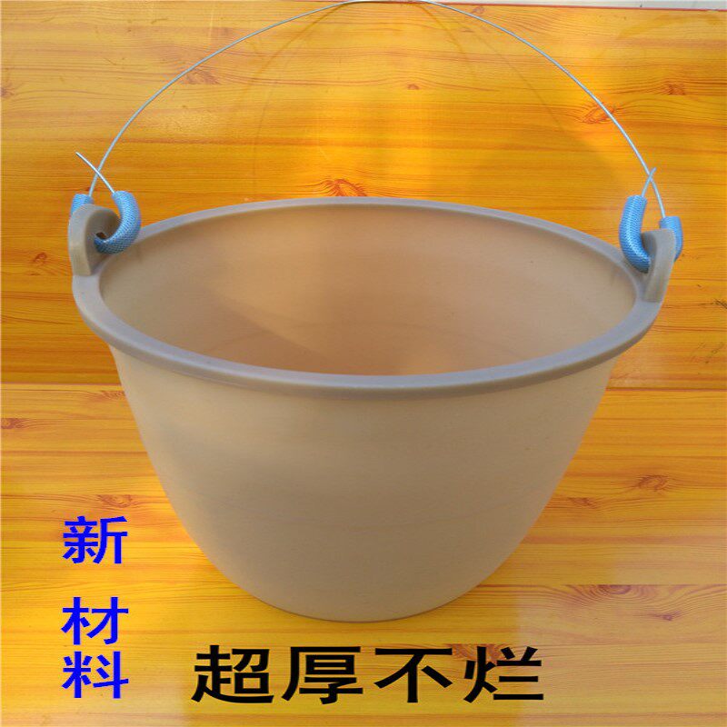 牛筋桶粪桶尿桶担水桶农业种菜厚不烂材料大号加大