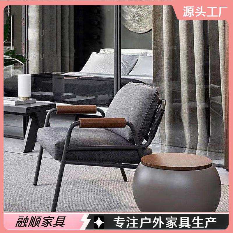 户外藤编沙发露台露天休闲阳台桌椅茶几藤椅庭院酒店民宿室外别墅