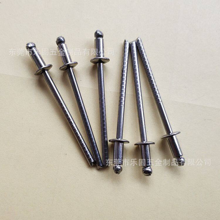 厂家直供圆头不锈钢抽芯拉铆钉全不锈钢拉钉搓丝抽芯铆钉3.0*6