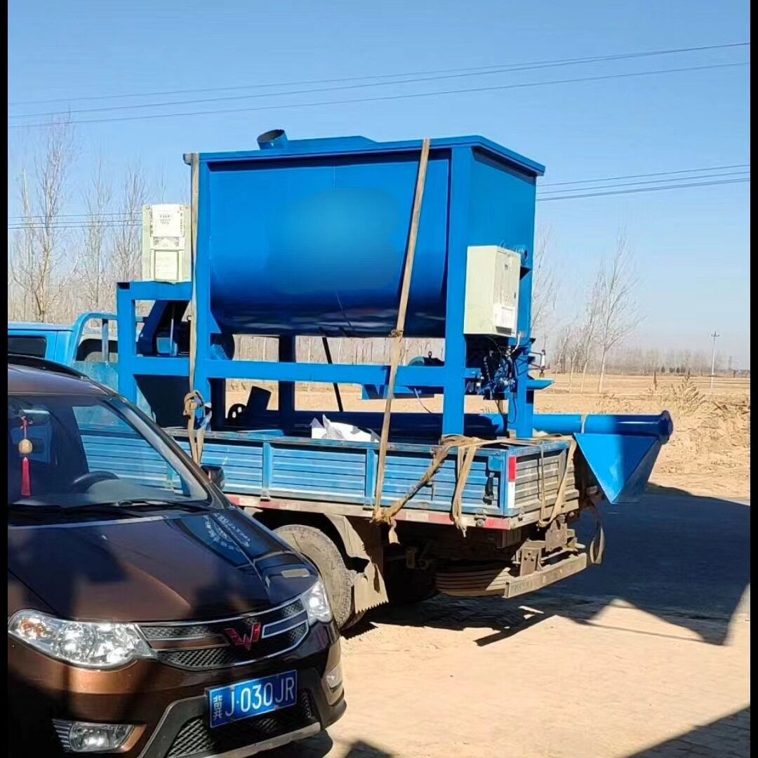 一吨干粉砂浆搅拌机全自动保温砂浆搅拌罐自动珍珠岩混合搅拌机