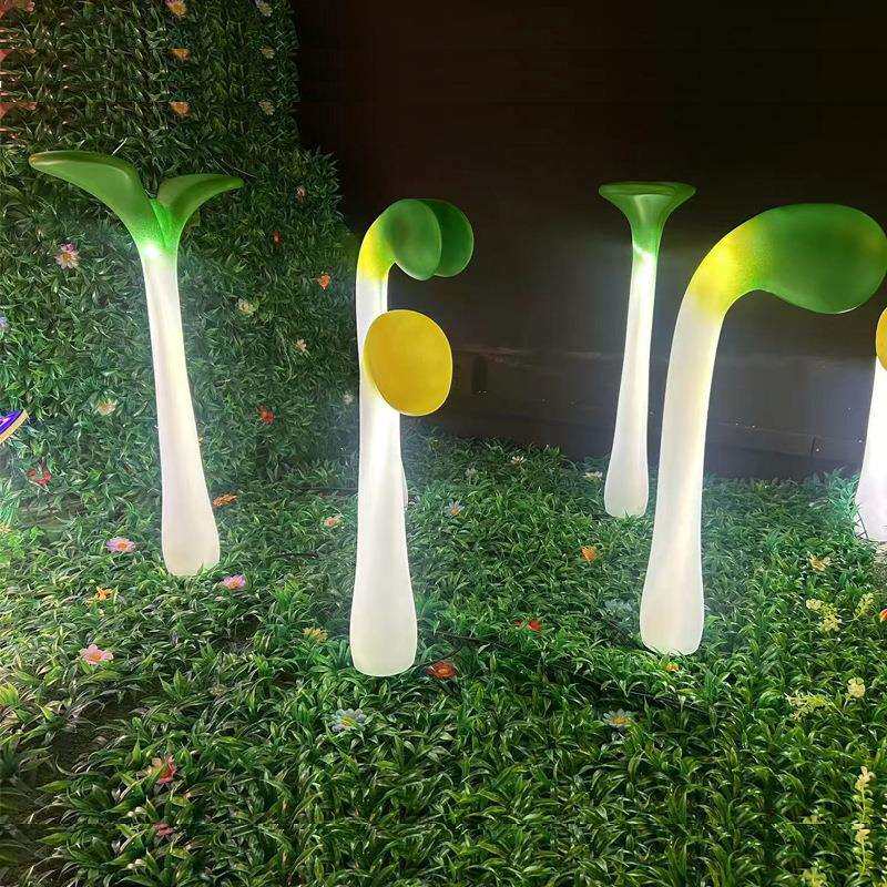 防真发光豆灯LED装饰户外庭院别墅路灯阳台花园露台地插草坪个性