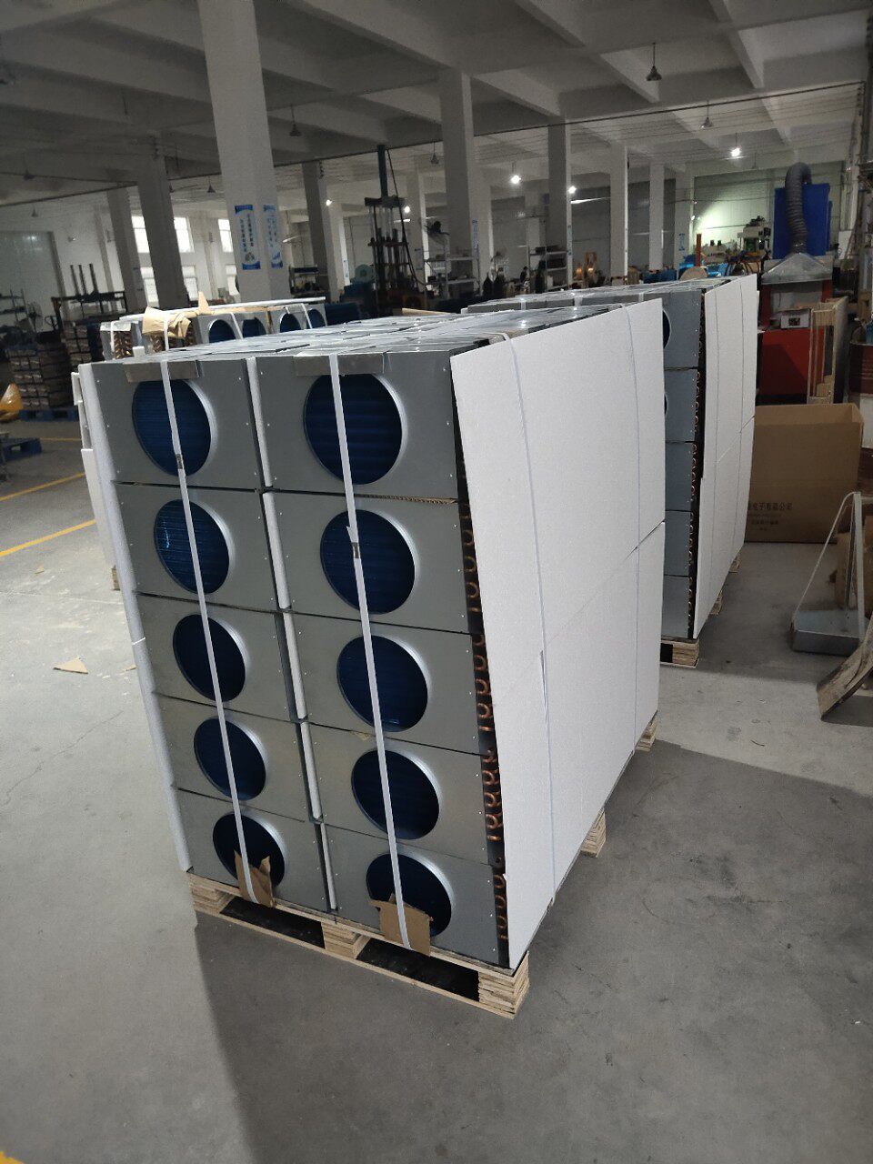 铜管铝翅片换热器表冷器蒸发器冷凝器