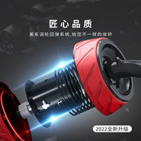 沸士特健腹輪自動(dòng)回彈防滑巨輪家用鍛煉腹肌輪訓(xùn)練器女收腹卷腹輪