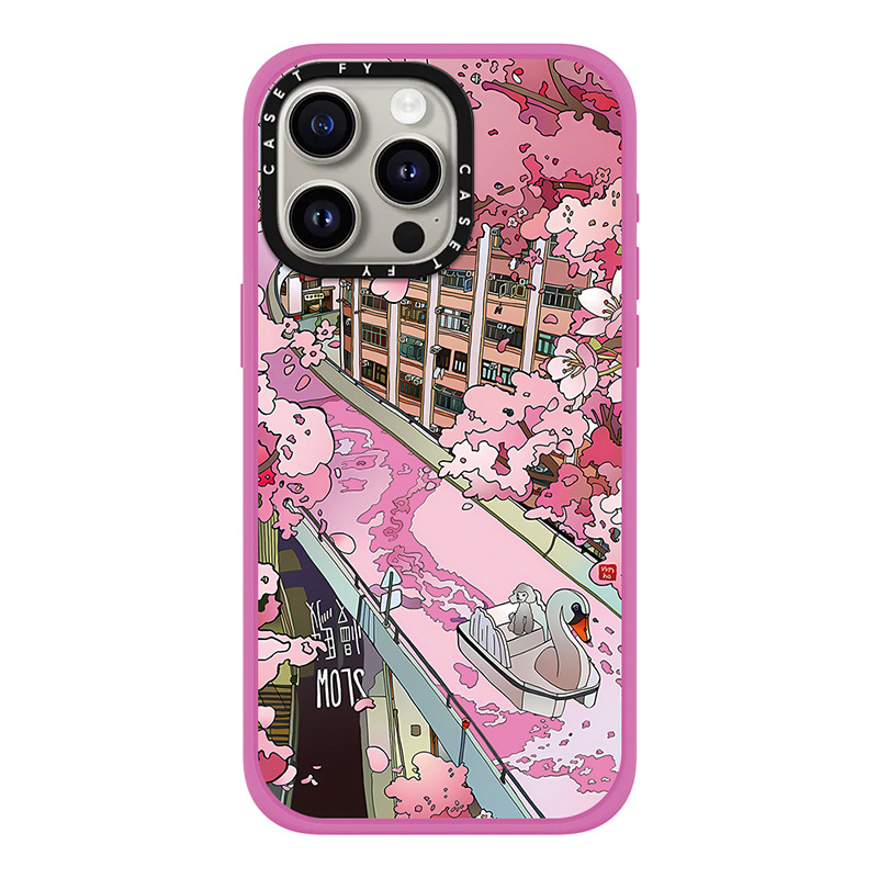 【官方正品】CASETiFY 哑光彩色卡通适用苹果iPhone15ProMax手机壳14pro潮牌13保护套