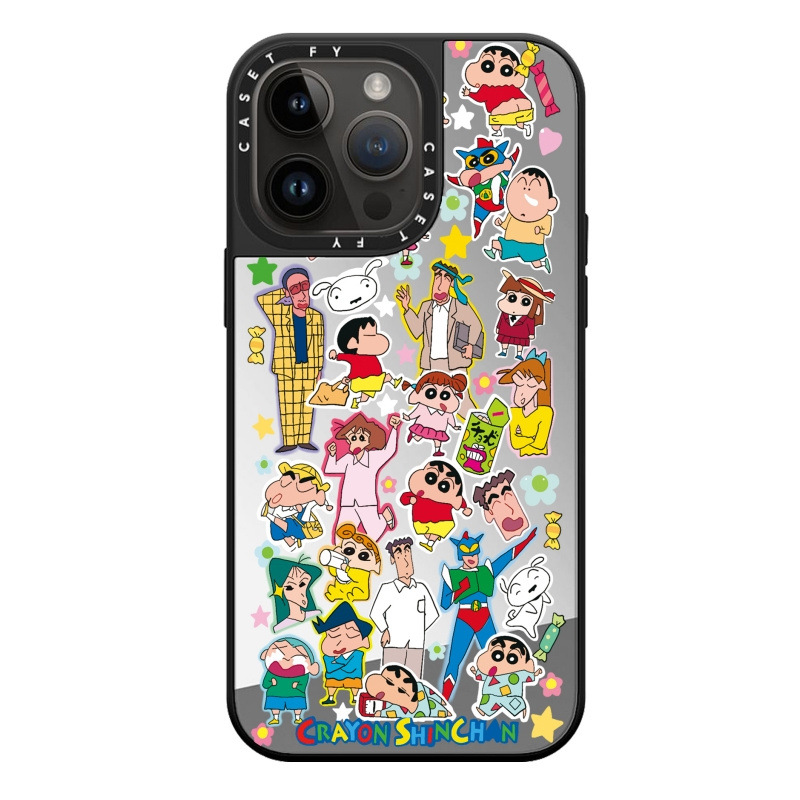 【官方正品】CASETiFY 蜡笔小新适用苹果iPhone14ProMax手机壳13潮牌12/15Ultra镜面11套
