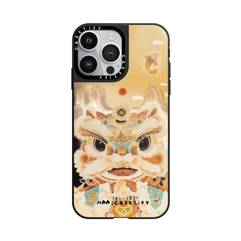 【官方正品】CASETiFY 联名儿力力瑞狮拜新年橘祥如意适用苹果iPhone16ProMax15
