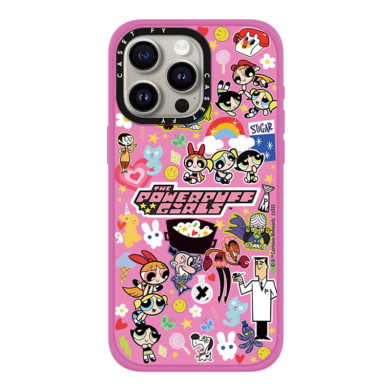【官方正品】CASETiFY 哑光彩色磨砂飞天小女警适用苹果iPhone15ProMax手机壳14pro套13