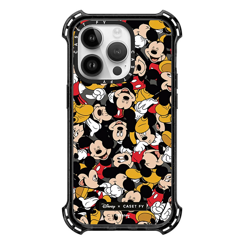 【官方正品】CASETiFY 四角防摔米奇朋友们适用苹果iPhone15ProMax手机壳14pro/13/12/11