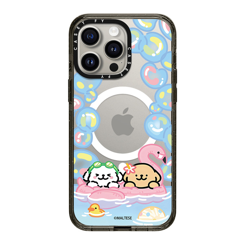 【官方正品】CASETiFY 高版磁吸线条小狗第二弹适用苹果iPhone16ProMax手机壳14保护套15