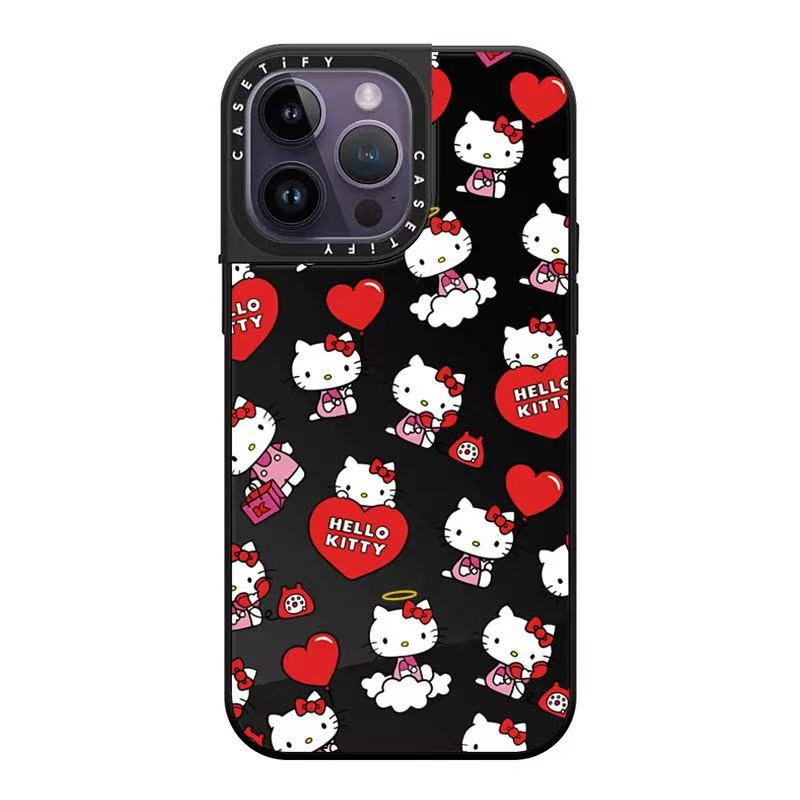 【官方正品】CASETiFY 潮牌Kt猫系列iphone16Promax适用苹果15pro磁吸手机壳透明14