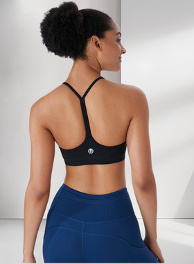 新品运动内衣女士背心普拉提丝带健身服速干高强度瑜伽Y字文胸bra