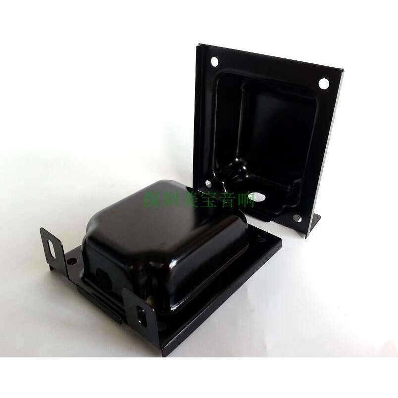 变压器 133立式牛罩边盖带脚变压器外壳有折边有出线孔黑色烤漆